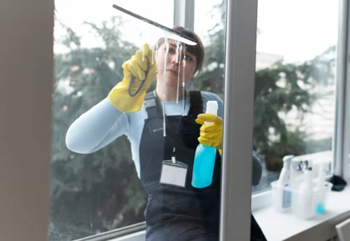 Nettoyage de vitres intérieures et extérieures à Roujan